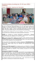 Kurshelg mars 2006 - Svenska Terrierklubben