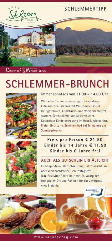 Schlemmer-Brunch - St. Georg