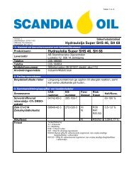Hydraulolja Super SHS 46, SH 68 Hydraulolja Super ... - Stena Metall