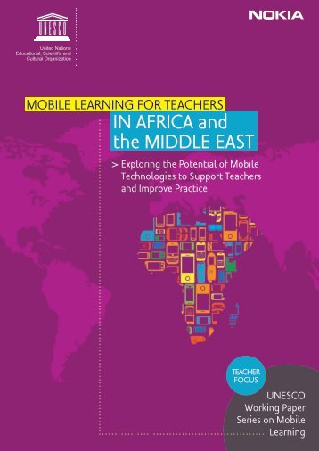 Mobile learning for teachers in Africa and the Middle East: exploring ...