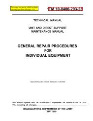 tm 10-8400-203-23 general repair procedures for ... - CIE Hub