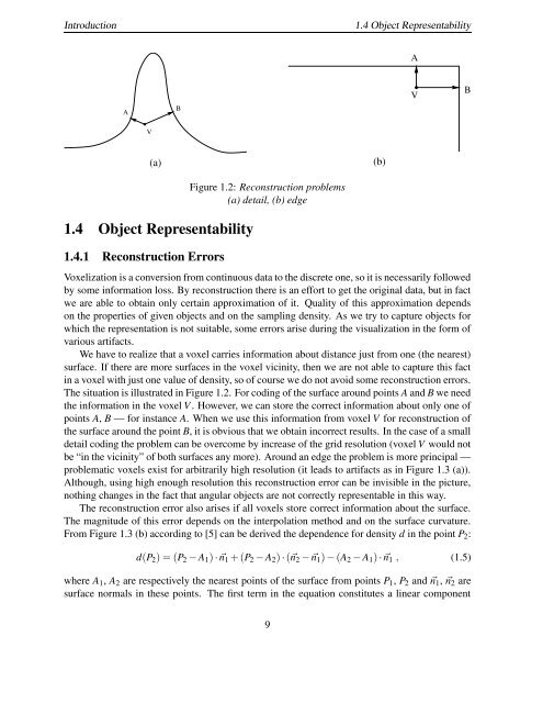 Volume Representation by Gradient and Distance Fields - Spring ...