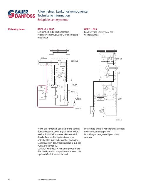 520L0683_generel Steering TI Rev AC may 2008 ... - Sauer-Danfoss