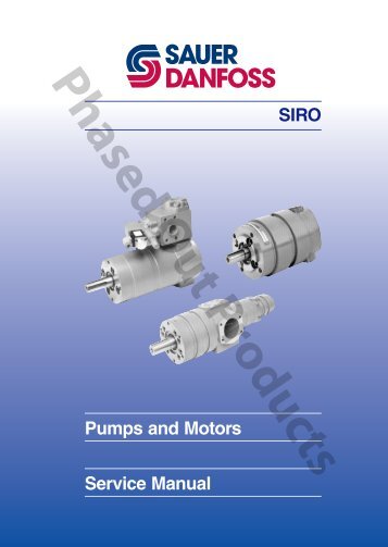 SIRO Pumps and Motors - Sauer-Danfoss