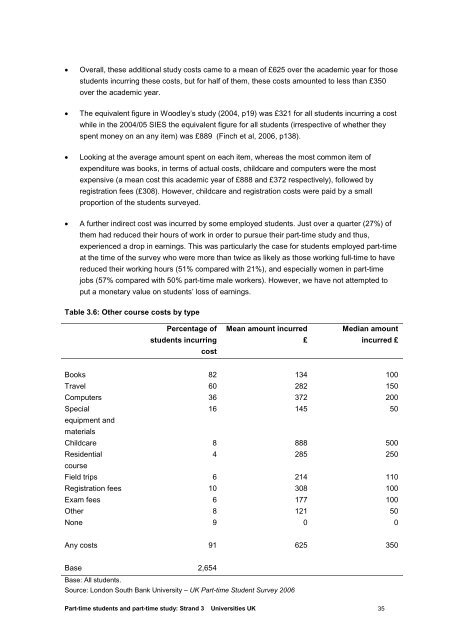 Part-time Students And part-time Study In Higher ... - Universities UK