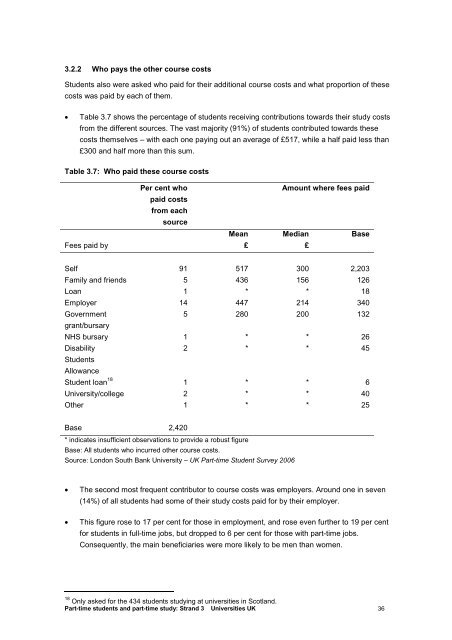 Part-time Students And part-time Study In Higher ... - Universities UK