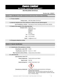 KAMCO NEUTRALISING CRYSTALS , One shot ... - Gas Boiler Parts