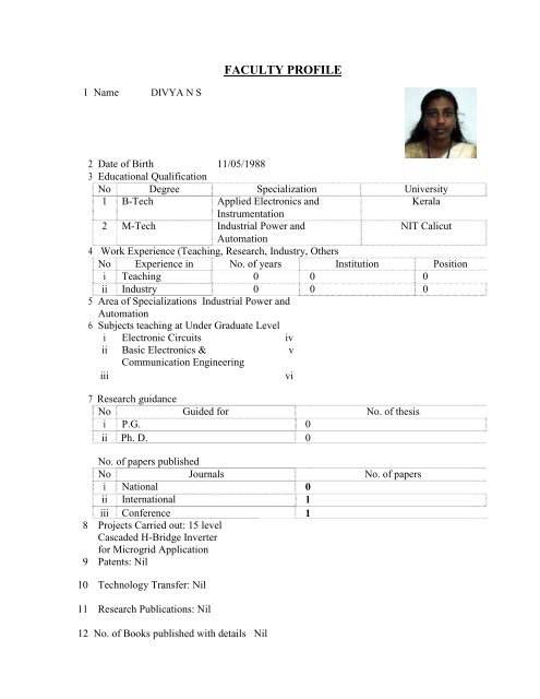 Mandatory Disclosure - Marian Engineering College