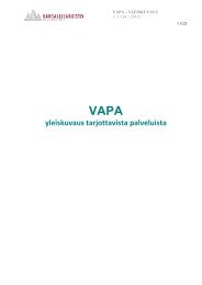 VAPA-yleiskuvaus - Arkistolaitos