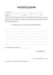 AUTOCERTIFICAZIONE