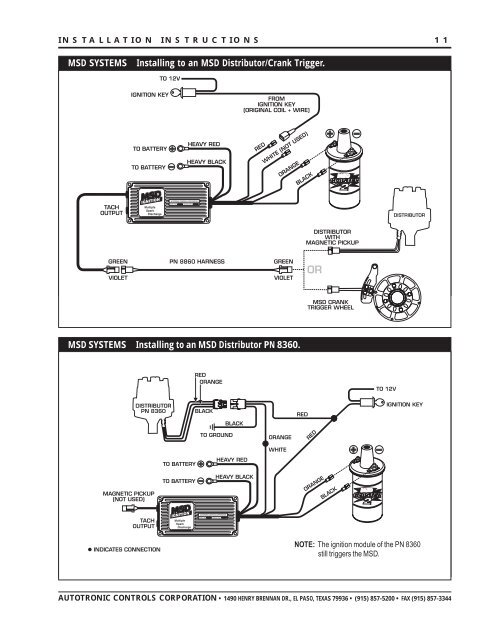 10 INSTALLATION INSTRUCTI