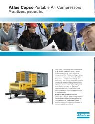 Atlas Copco Portable Air Compressors - America West Drilling Supply