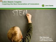 John Deere Inspire - STEM