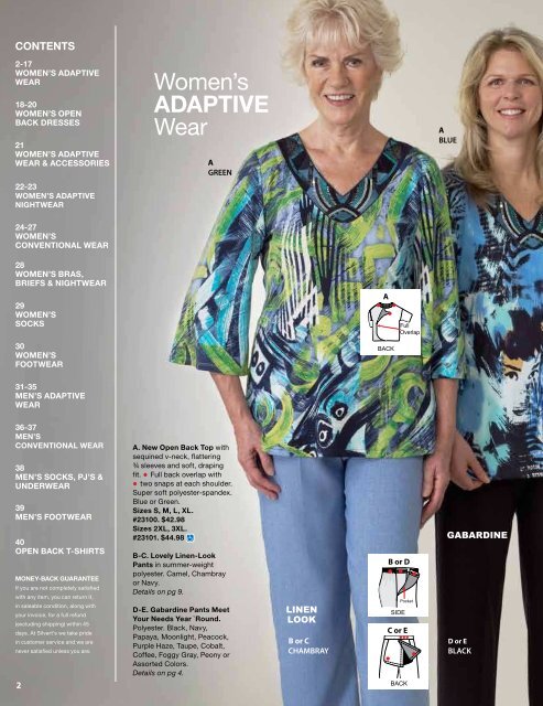 Spring/Summer 2013 Senior Clothes Catalogue in PDF format