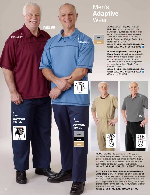 Spring/Summer 2013 Senior Clothes Catalogue in PDF format