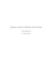 Maximal regularity and Navier-Stokes equations