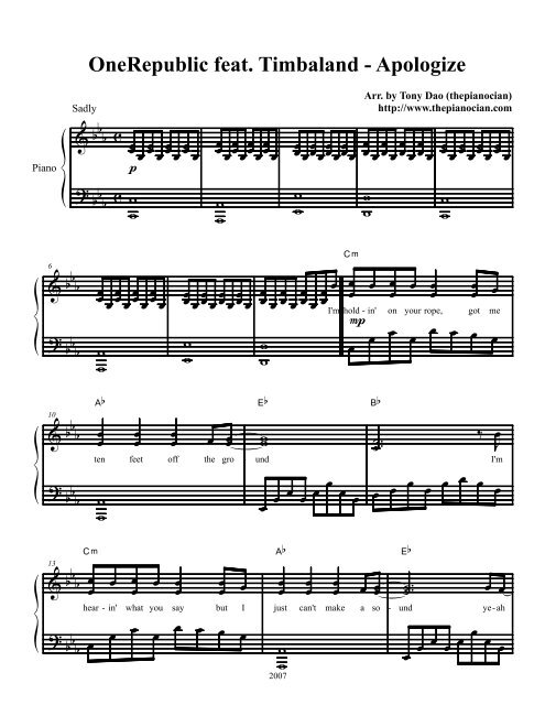 apologize one republic piano cover apologize one republic piano cover