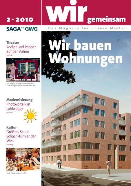 2010 gemeinsam Wir bauen Wohnungen - SAGA-GWG