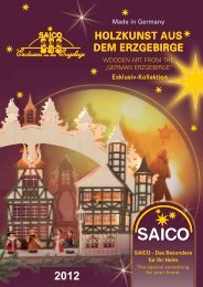 Lichterbögen - Saico GmbH Seiffen