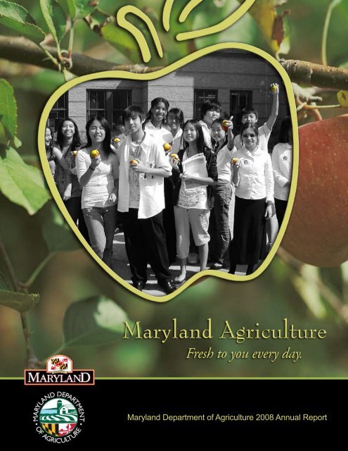 2008 MDA Annual Report - Maryland Department of Agriculture