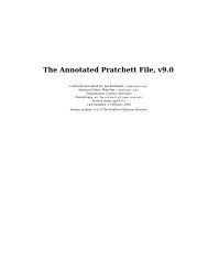 The Annotated Pratchett File, v9.0 - The L-Space Web