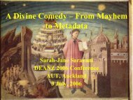 A Divine Comedy â From Mayhem to Metadata - Wintec Research ...