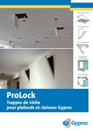 Trappes de visite ProLock - Gyproc
