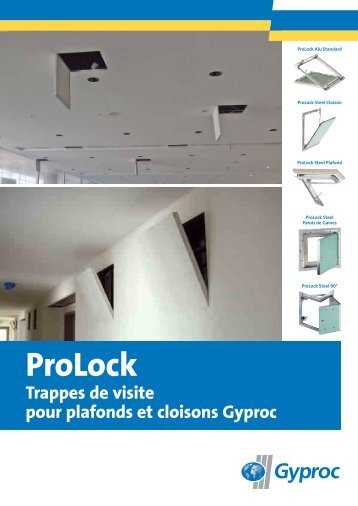 Trappes de visite ProLock - Gyproc