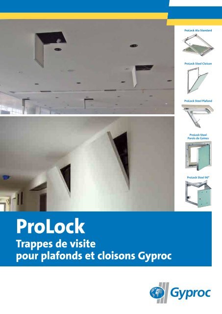 Trappes de visite ProLock - Gyproc