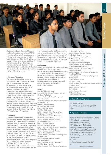 Download Prospectus 2013 (15 mb) - Shiats.edu.in