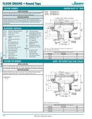 Catalog Sheet - Josam