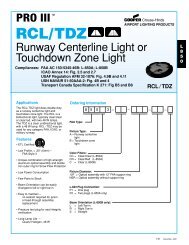 Runway centerline light or touchdown zone lighL ... - OkSolar.com