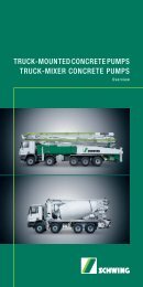 TRUCK-MOUNTED CONCRETE PUMPS TRUCK-MIXER ... - sotradies