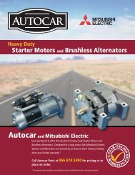 Mitsubishi Starters & Brushless Alternators (PDF)