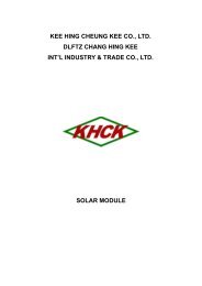 kee hing cheung kee co., ltd. dlftz chang hing kee int'l industry ...