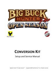 Open Season™ Conversion Kit - Raw Thrills, Inc.