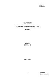 NATO-ARMP-7 - Barringer and Associates, Inc.