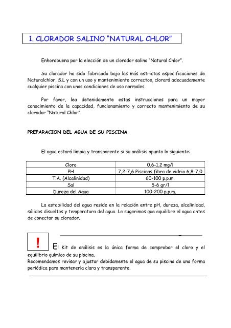 Manual de InstalaciÃ³n y Mantenimiento - Ferromar