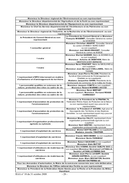 RAA du 31 octobre 2008 - Les services de l'Ãtat en Haute-Savoie