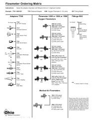 255459 flowmeter ordering matrix 7700 series.qxp - Ohio Medical ...