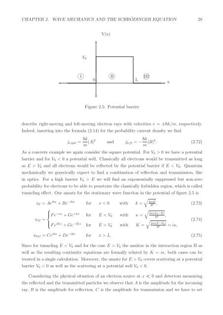 Quantum Theory - Particle Physics Group