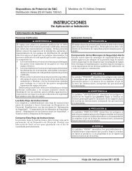 Hoja de Instrucciones 581-510S - S&C Electric Company