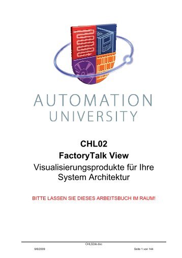 CHL02 FactoryTalk View - Rockwell Automation