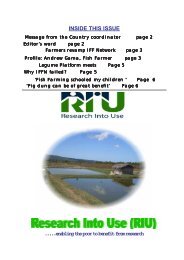 RIU Malawi newsletter - Research Into Use