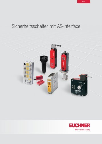 Sicherheitsschalter mit AS-Interface - EUCHNER GmbH + Co. KG