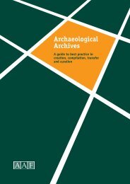 Archaeological Archives - Council for British Archaeology