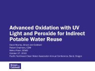 Advanced Oxidation with UV Light - pncwa