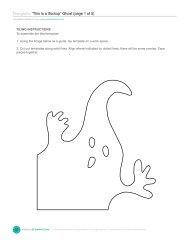 Template: “This Is a Stickup” Ghost (page 1 of 5) - Martha Stewart