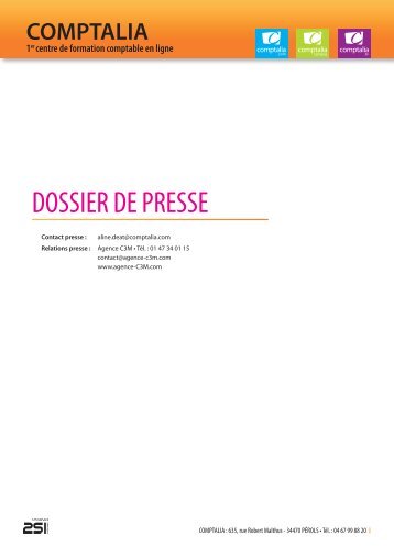 DOSSIER DE PRESSE - Agence C3M