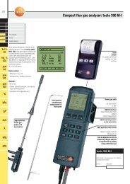 Compact flue gas analyser: testo 300 M-I